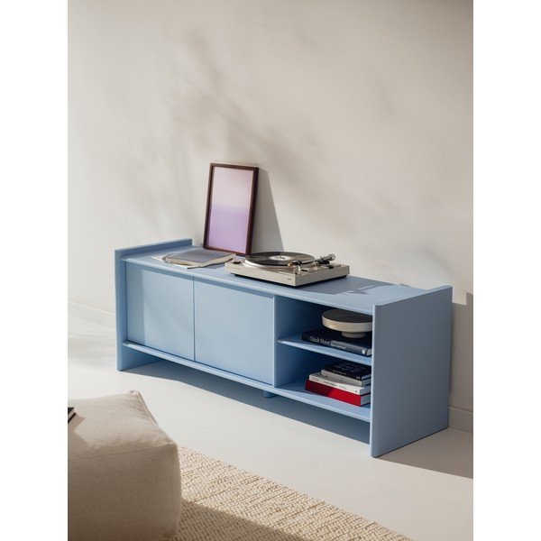 Žalios spalvos TV spintelė 160x58x48 cm Rali – noo.ma-image-1