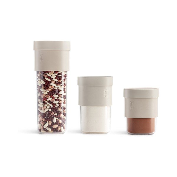 Maisto laikymo indai 3 vnt. maistui – Lékué