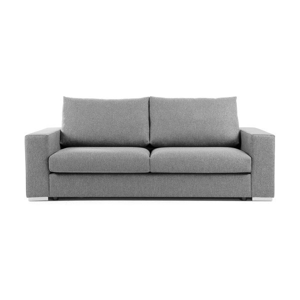 Šviesiai pilka sofa-lova "La Forma Big