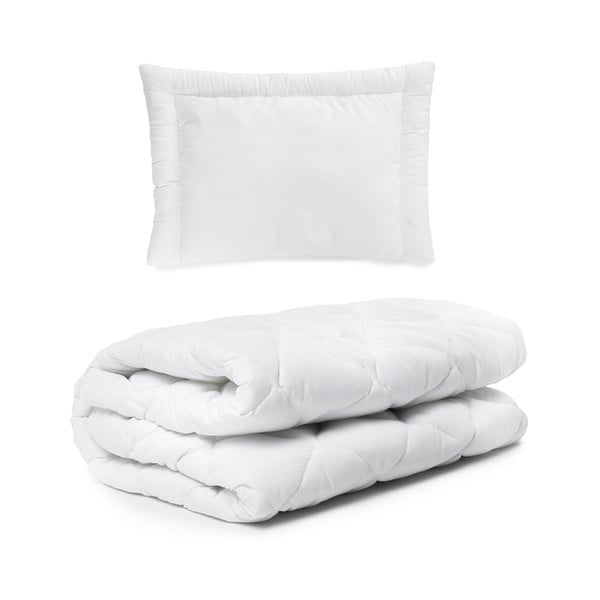 Antklodės ir pagalvių komplektas vaikiškai lovytei visiems sezonams 100x135 cm – Bonami Essentials