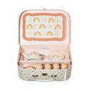 Žaislinis arbatos rinkinys portfelyje Sass & Belle Earth Rainbow