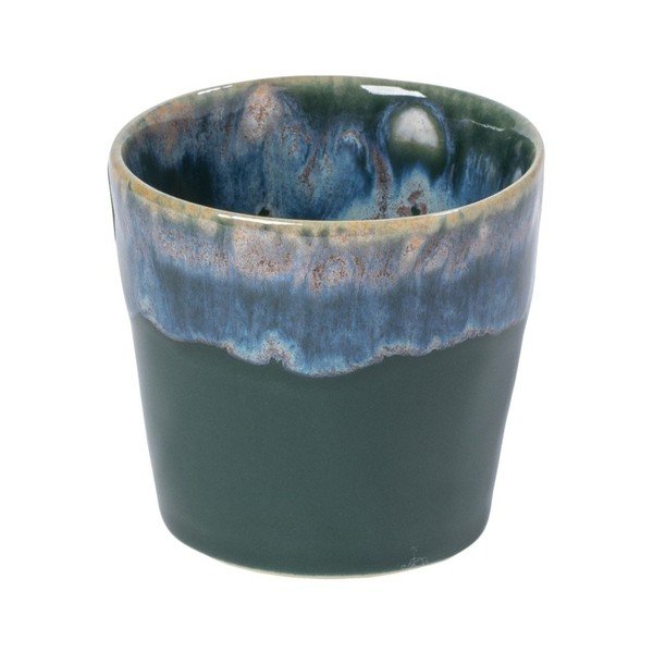 Tamsiai žalios spalvos iš molio puodelis espreso 100 ml Grespresso – Costa Nova