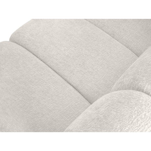 Kampinė sofa baltos spalvos (su kairiuoju kampu) Lupine – Micadoni Home-image-1