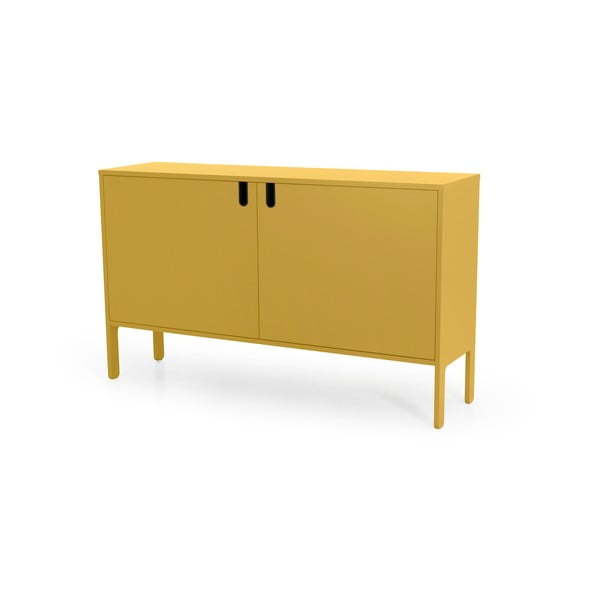 Geltonos spalvos komoda Tenzo Uno, plotis 148 cm-image-2