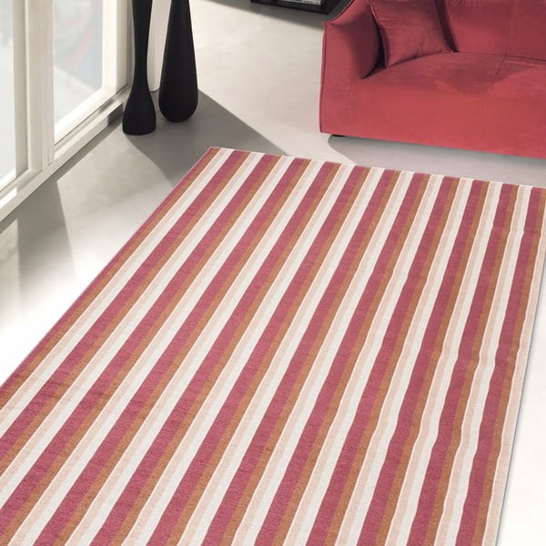 Itin patvarus virtuvinis kilimas "Webtappeti Stripes Multi", 60 x 220 cm