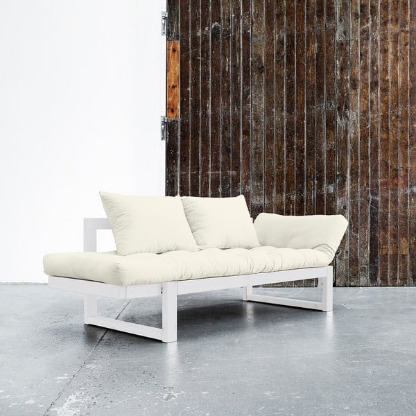 Sofa "Karup Edge" balta/natūrali-image-1