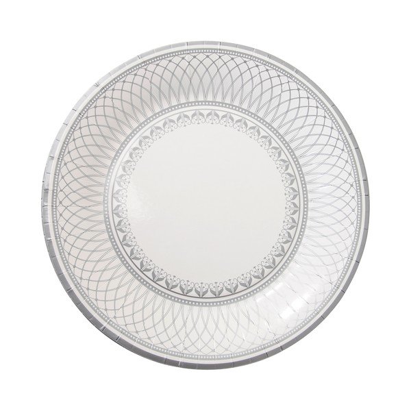 8 popierinių lėkščių rinkinys Talking tables Large One, ⌀ 28 cm-image-2