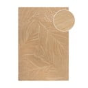 Šviesiai rudas vilnonis kilimas Flair Rugs Lino Leaf, 160 x 230 cm