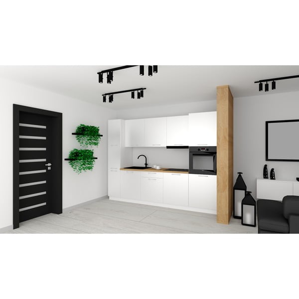 I formos virtuvė su stalviršiu 280 cm Lyle – STOLKAR