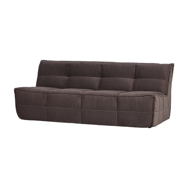 Rudos spalvos sofa iš velveto 204 cm Cluster – vtwonen-image-1