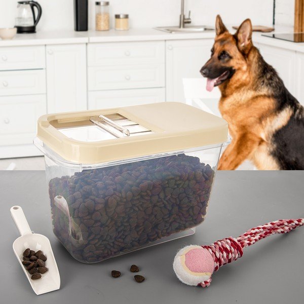 Iš plastiko daiktadėžė su dangčiu 35x20x23 cm Slop – Orion-image-1