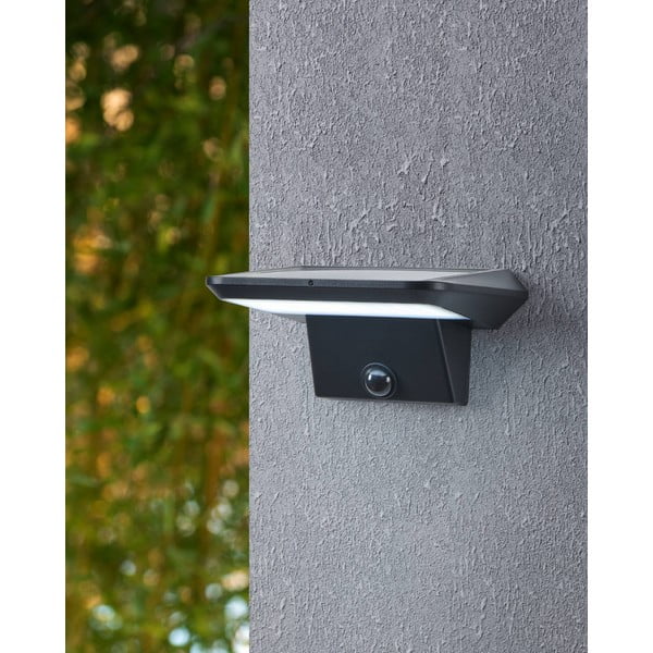 Sieninis lauko šviestuvas LED saulės baterijos (aukštis 7,5 cm) PORRASSA – EGLO-image-1