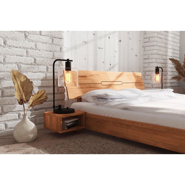 Bukmedžio medienos naktinis staliukas Vento - The Beds-image-4