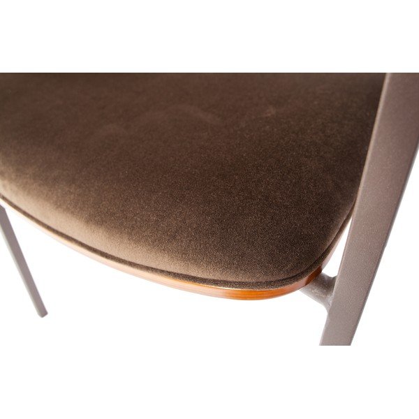 2 rudų valgomojo kėdžių rinkinys BePureHome Clan Velvet-image-1