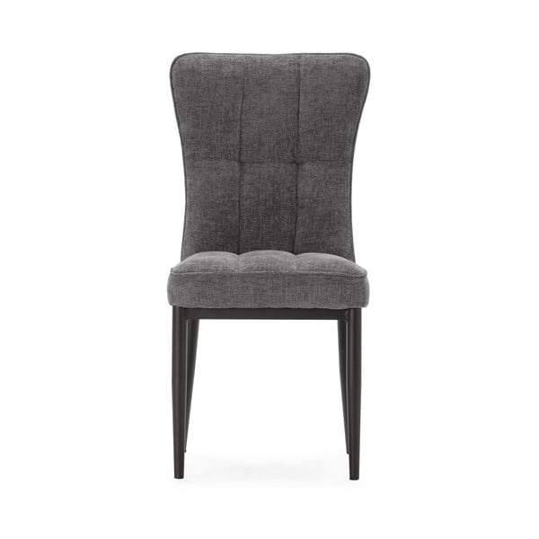 Pilkos spalvos valgomojo kėdės 2 vnt. Damon – Marckeric-image-3