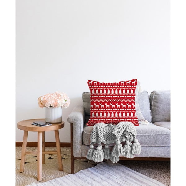 Kalėdinis pagalvės užvalkalas Minimalist Cushion Covers Merry Christmas, 55 x 55 cm-image-2