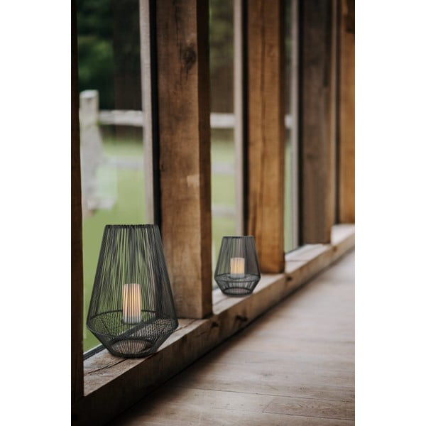 LED saulės lauko šviestuvas ø 37 cm Mineros - Trio-image-1