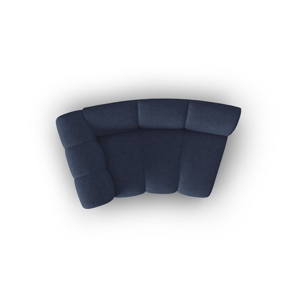 Modulinė sofa mėlynos spalvos (su kairiuoju kampu) Lupine – Micadoni Home-image-4