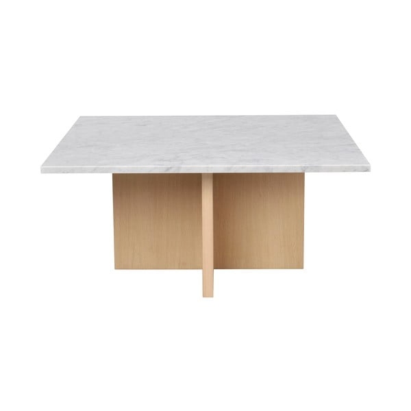 Balto marmuro kavos staliukas 90x90 cm Brooksville - Rowico-image-4