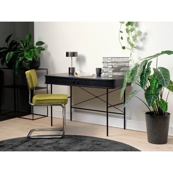 Iš velveto valgomojo kėdė žalios spalvos Rupert – Unique Furniture-image-2
