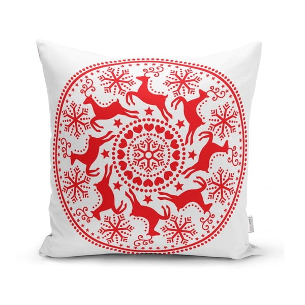 4 kalėdinių pagalvių užvalkalų ir staltiesės rinkinys Minimalist Cushion Covers Christmas-image-3