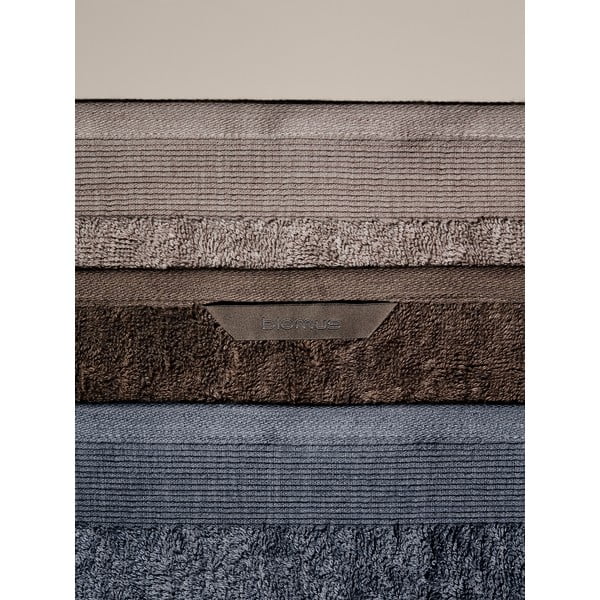 Pilkas medvilninis rankšluostis Blomus, 140 x 70 cm-image-4