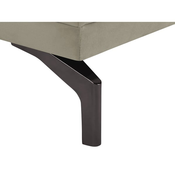 Smėlio spalvos sofa su juodos spalvos atramomis kojoms "Windsor & Co Sofos Jupiter-image-4