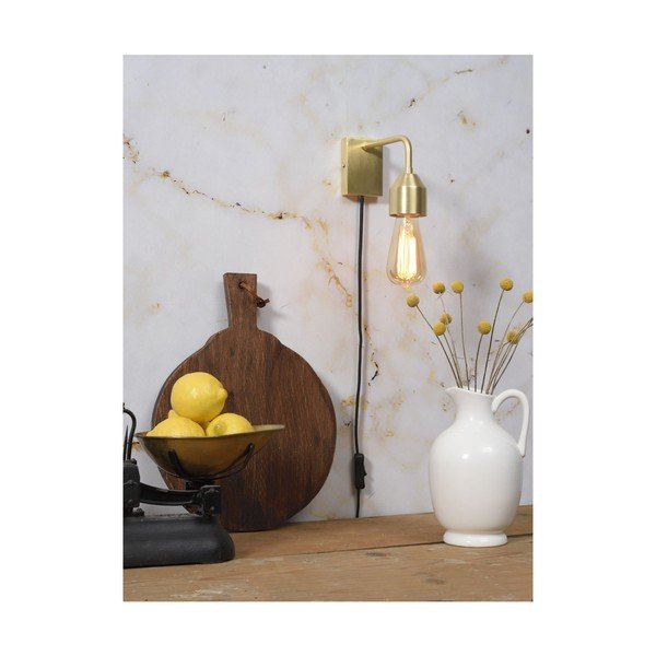 Aukso spalvos sieninis šviestuvas it's about RoMi Madrid, aukštis 17 cm-image-3