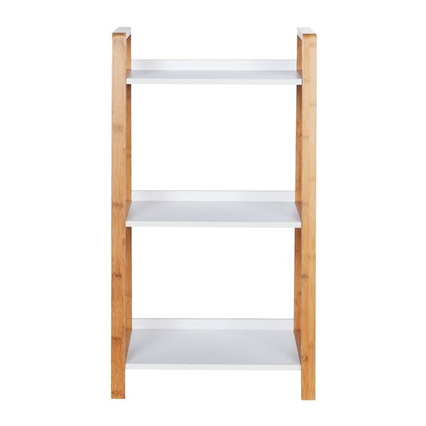 Bambukinė vonios kambario lentyna su 3 skyriais Wenko Finja-image-1
