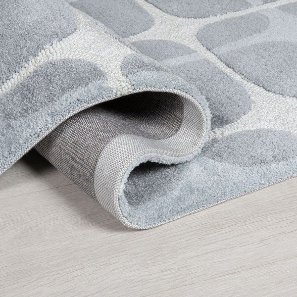 Pilkas kilimas Flair Rugs Mesh, 160 x 230 cm-image-1