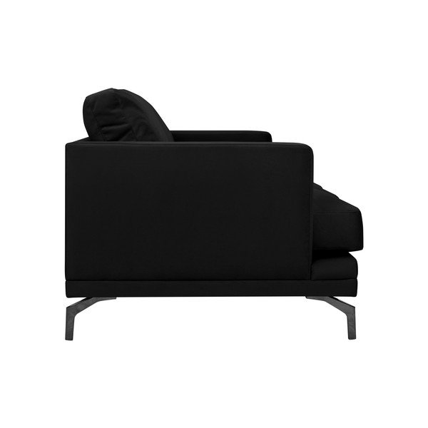 Juoda sofa su juodos spalvos kojūgaliais "Windsor & Co Sofos Jupiter-image-2