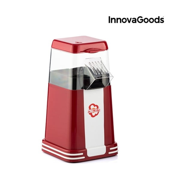 Raudonas spragėsių gaminimo aparatas InnovaGoods Hot&Salty Times