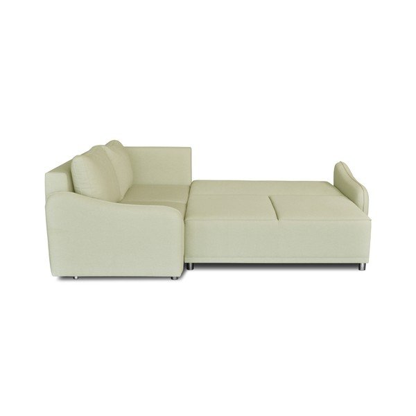 Smėlio spalvos kampinė sofa-lova "Windsor & Co. Sofos "Delta", kairysis kampas-image-3