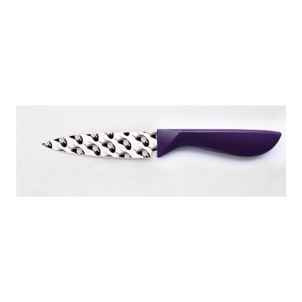 Violetinės spalvos peilis su dėklu Jean Dubost Funky Eggplant