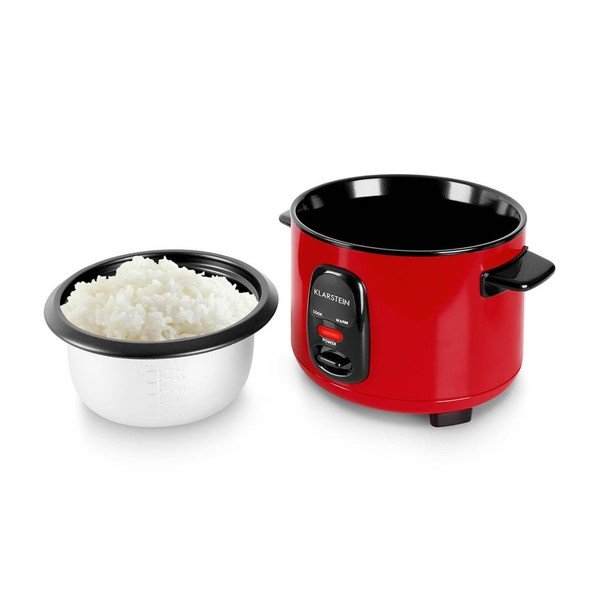 Raudonas puodas ryžiams virti Klarstein Osaka, 1,5 l-image-3