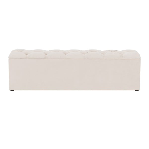 Smėlio spalvos otomanas su saugykla "Kooko Home Manna", 47 x 160 cm-image-2