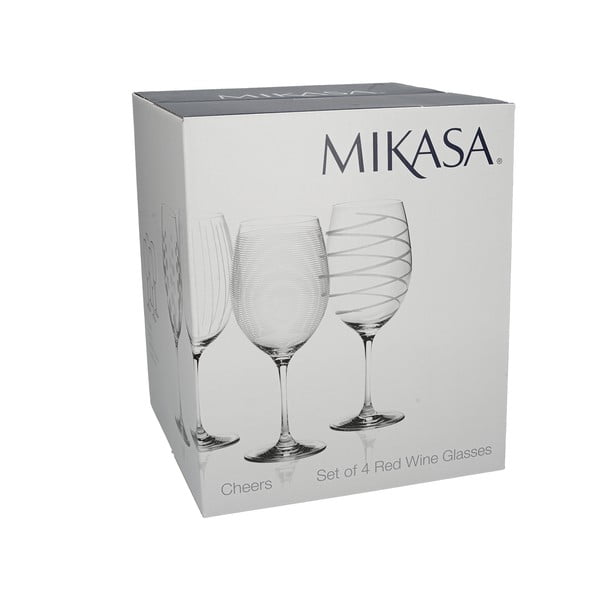 4 vyno taurių rinkinys Mikasa Cheers, 685 ml-image-4