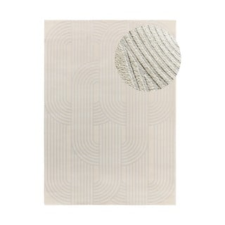 Šviesiai pilkos spalvos/dramblio kaulo spalvos kilimas 160x230 cm Baresa – Universal