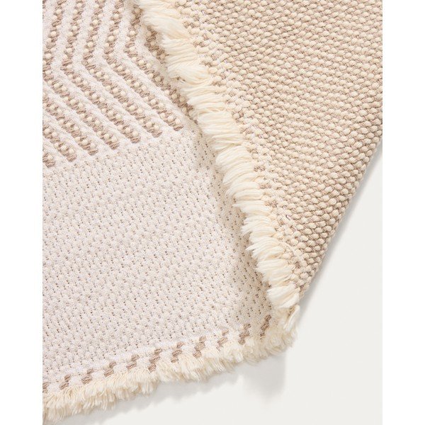 Smėlio spalvos vonios kilimėlis 50x70 cm Bina – Kave Home-image-2