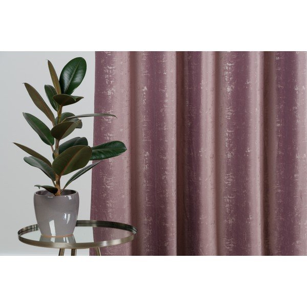 Užuolaida rožinės spalvos 140x260 cm Scento – Mendola Fabrics-image-3