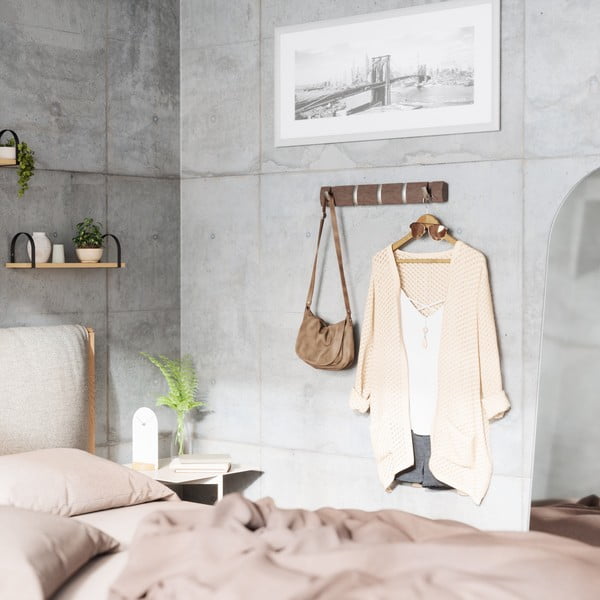 Pilka sieninė pakaba iš tuopos medienos Flip - Umbra-image-1