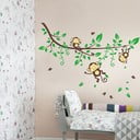 Sienų lipdukas Ambiance Monkeys on Flowering Tree