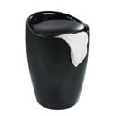 Juodas skalbinių krepšys ir taburetė viename Wenko Candy, 20 l