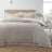Iš sherpa vilnos dvigulė patalynė kreminės spalvos 200x200 cm Cosy Nori – Catherine Lansfield