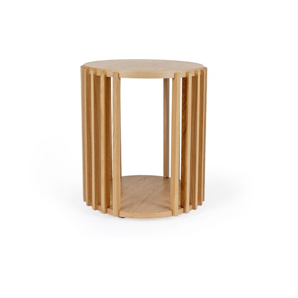 Ąžuolinis kavos staliukas Woodman Drum, ø 53 cm