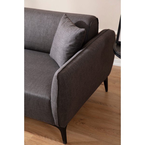 Tamsiai pilka kampinė sofa  Belissimo, kairysis kampas – Balcab Home-image-4