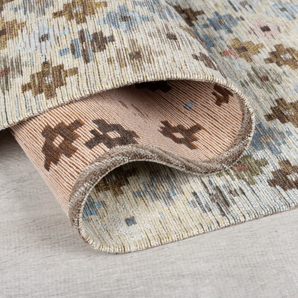 Kilimas kreminės spalvos 200x290 cm Abstract Diamond – Flair Rugs-image-2