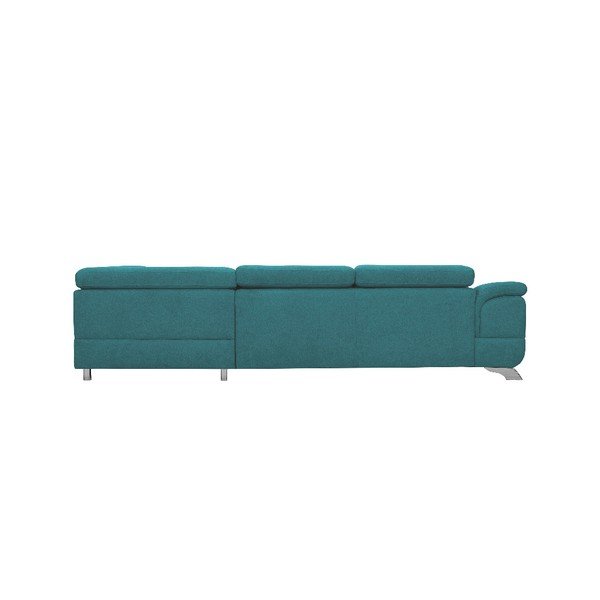 Turkio spalvos "Windsor & Co Sofos Gamma" kampinė sofa lova, dešinysis kampas-image-1