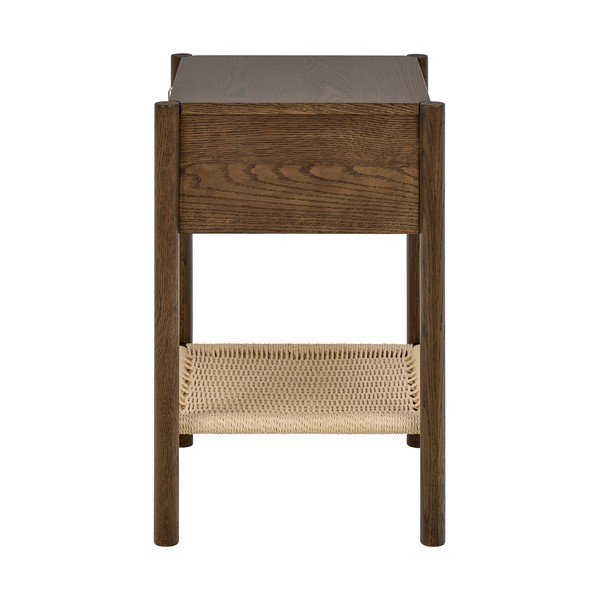 Tamsios natūralios spalvos naktinis staliukas iš ąžuolo Monfort – Actona-image-3