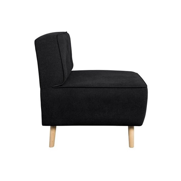 Juodas fotelis "Kooko Home Lounge-image-2